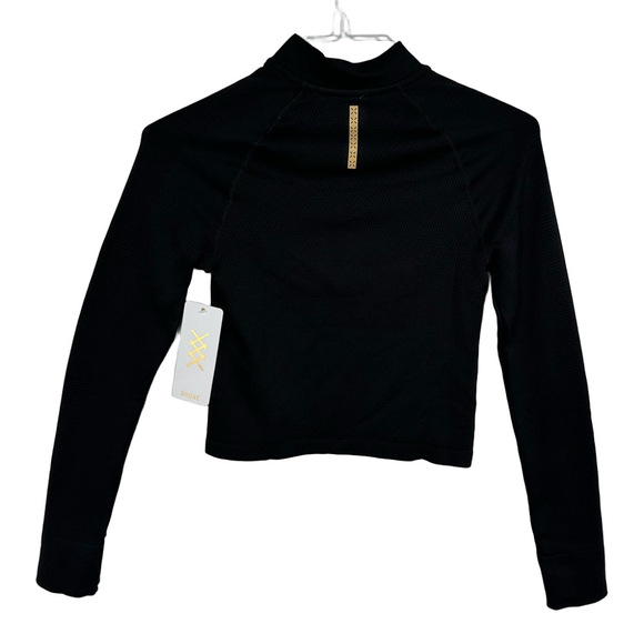 RHONE Breakaway Seamless Half Zip with Gold Zip Size Small - Picture 7 of 10